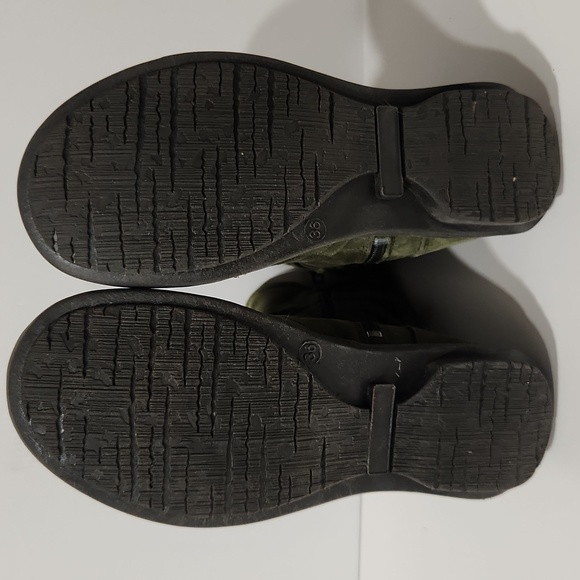 Miz Mooz Forest Green Suede Mid-Calf Boots Size EU 36 - Picture 11 of 13